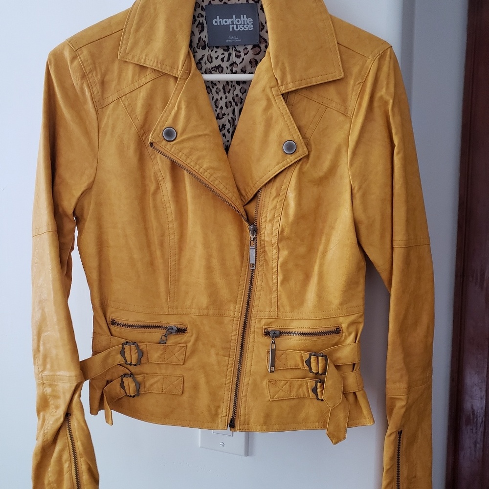 Pleather jacket